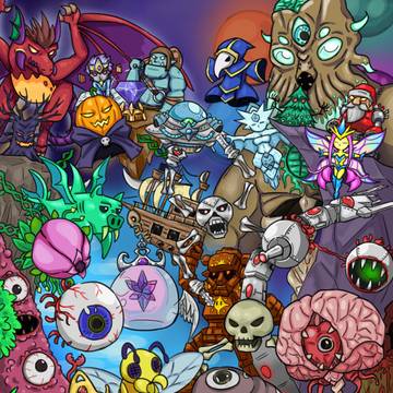 [Terraria] 1.4 All Bosses