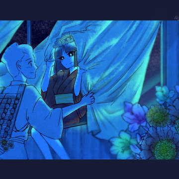 水無月の夜中に