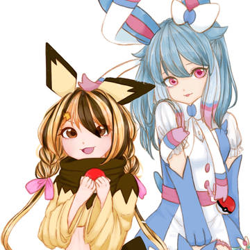 擬人化ポケオリキャラ