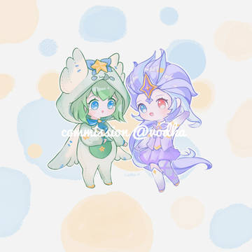 Lulu and Zoe