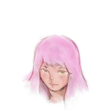 Pink-Haired Girl(?)