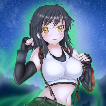 Asuka Cosplay: Tifa Lockhart