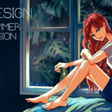 Jungle rain Summer commission