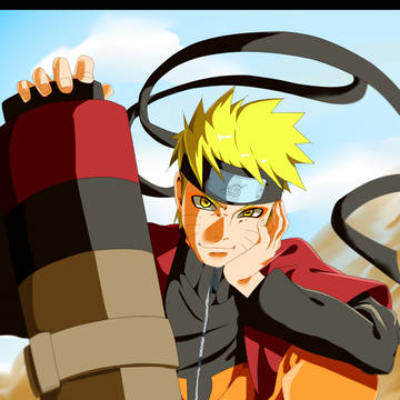 Naruto modo Sennin FANart