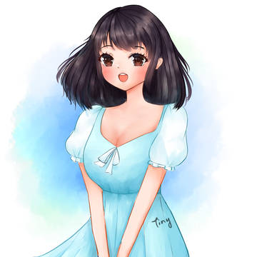 Blue