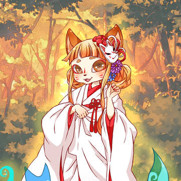 狐の嫁入り