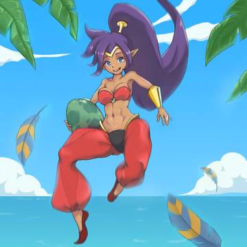 Shantae and the egg hunt