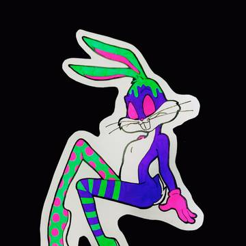 ヤバい色の兎