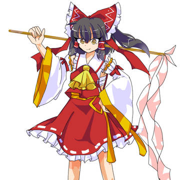 博麗霊夢立ち絵 表情差分＋色差分＋オプション