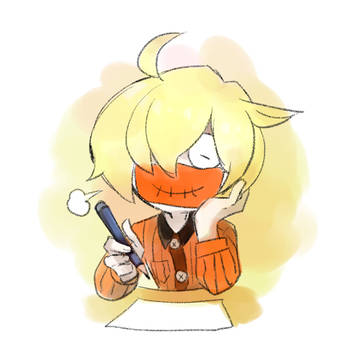 何描こうか。