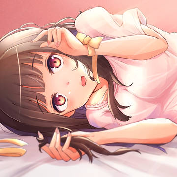 添い寝彼女。