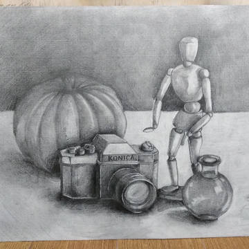 靜物素描
