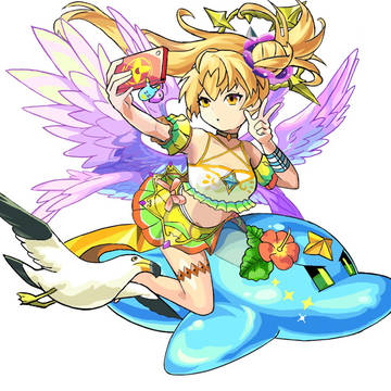 真夏の水上天使 メタトロンα 模写