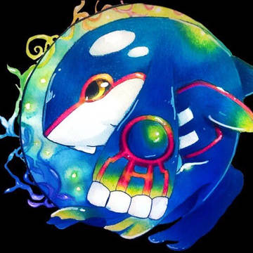 カイオーガと丸窓