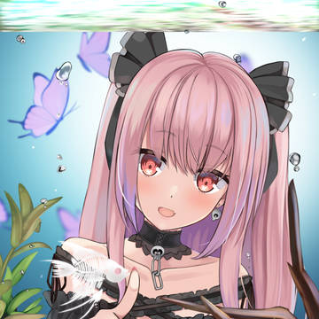 ひらひら泳いでて可愛いのです♪