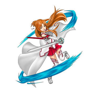Drawing Sword Art Online Asuna