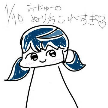 オリジナルで下手な絵