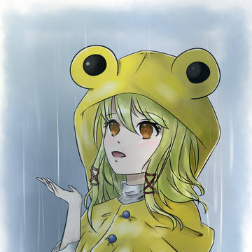 梅雨だよ！諏訪子様！