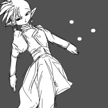 シン 東の界王神 ファンアート ドラゴンボール