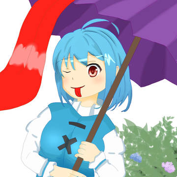 一応去年と同じく小傘を描く