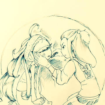 ワンドロで描いた単眼とか