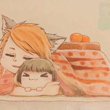三年前描いた年賀状