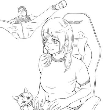 ブルマを着ているたぬかなさん