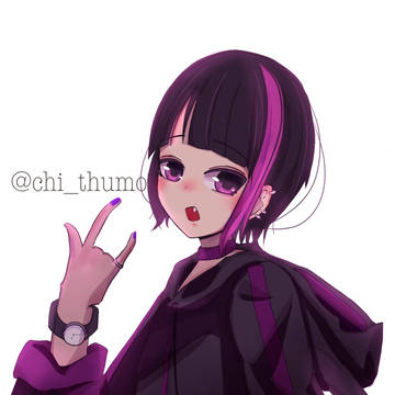 パープルなあの子