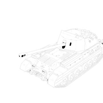 アーチャー自走対戦車砲　聖グロリアーナ