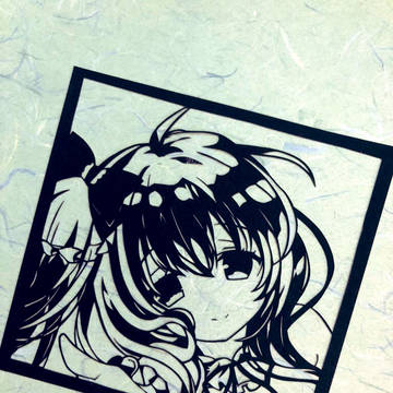 ファイナルレター【切り絵】