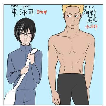 【創作BL】水泳部と美術部のこんな未来