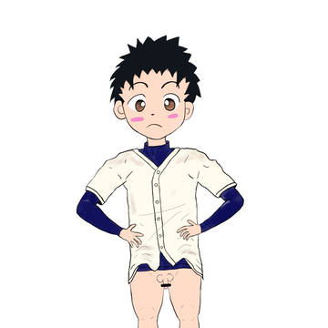 着替え野球ショタ