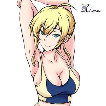 (｢･ω･)｢ 嘿!  吃太好該來運動啦!! 嬌嬌!!!