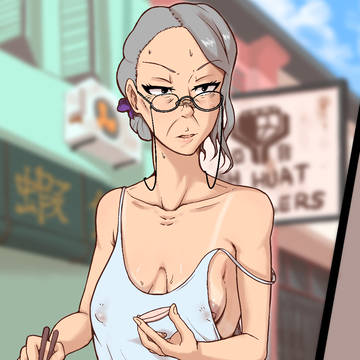 [COMMISSION] GILF Auntie Wong