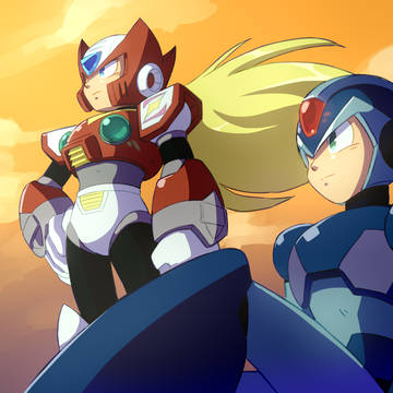 Megaman X drawings