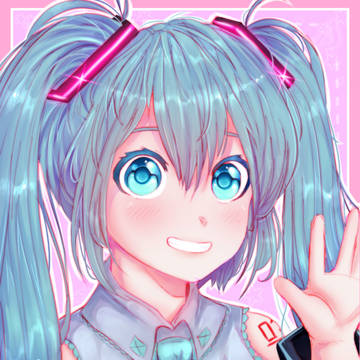 初音ミクーちゃん！