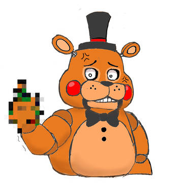 Toy FreddyはMr.Hugsに対してご立腹のようです