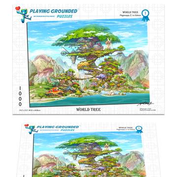 【パズル】『WORLD TREE』ボックスアート