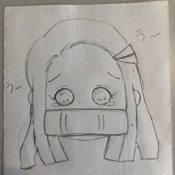 泣いてる禰豆子