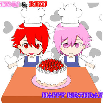 天くん・陸くん HAPPY BIRTHDAY