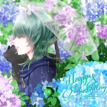 Happy  birthday☔水無月涙