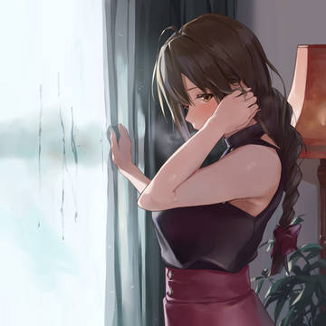雨に降られて