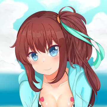 水着パーカー