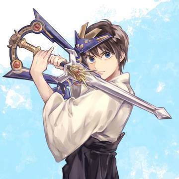 正義の剣を掲げて