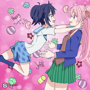 Shio x Satou Happy sugar life