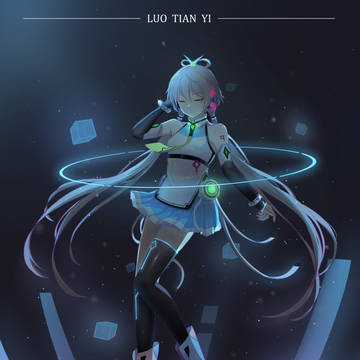 洛天依8周年贺图
