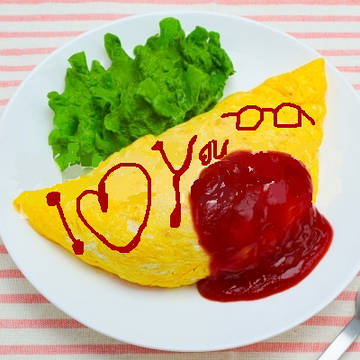 春のオムライス