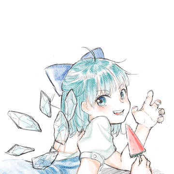 チルノ🍉🧊🍉🧊