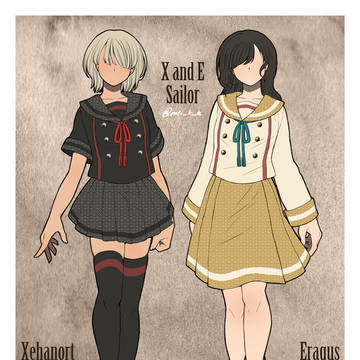 王国心チェス組風セーラー服