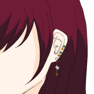 ツイステ イメージピアス